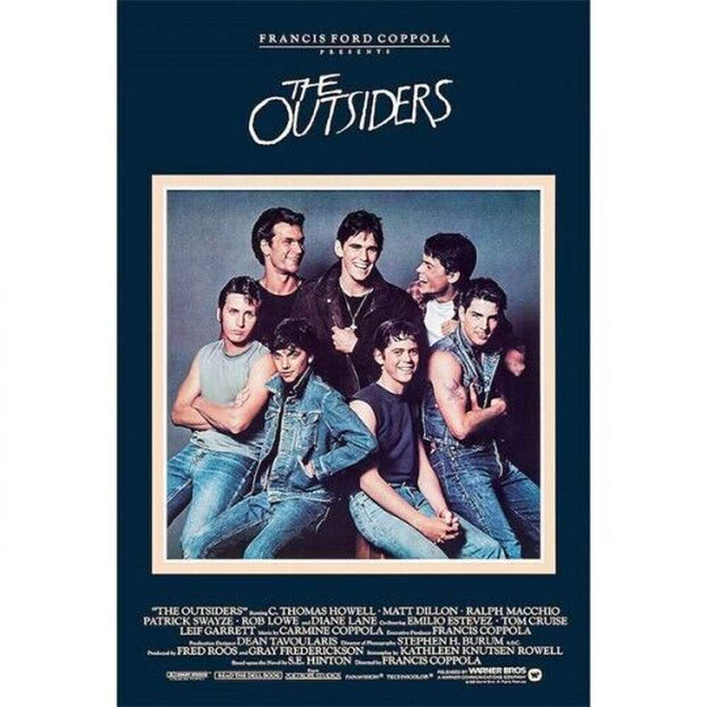 The Outsiders Movie Poster 24" x 36" Art:Art Posters Style Your Walls